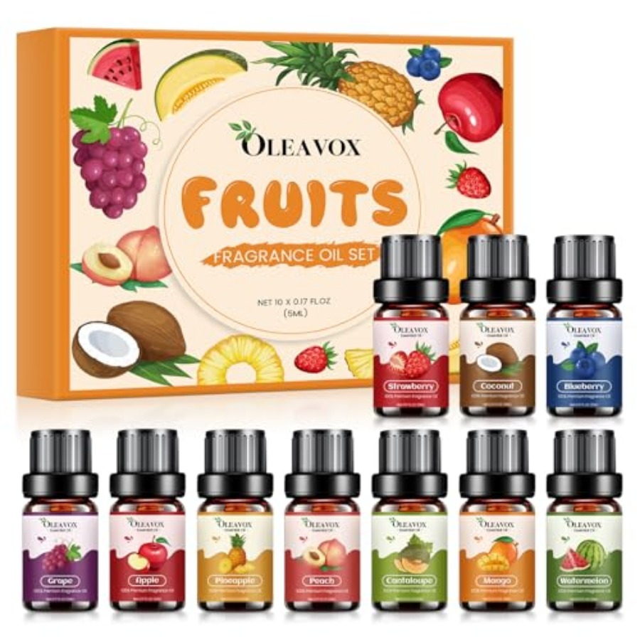 Soap Making Essentials - Essential Oils Gift Set, Premium Fragrance