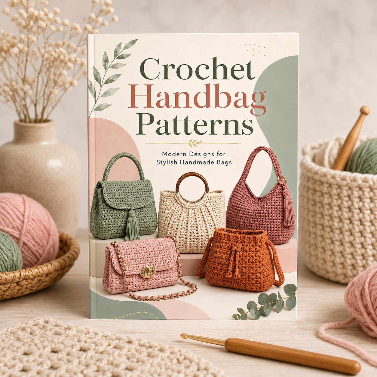 Soap Making Books - Crochet Handbag Patterns Book A5 Crochet