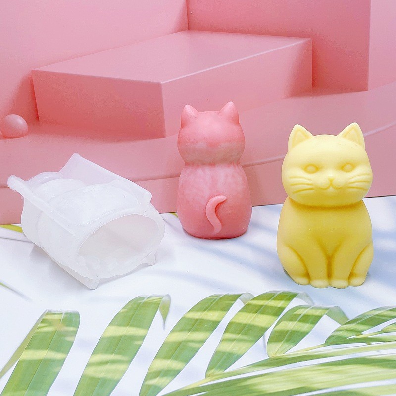 3D Fat Cat  Animal Silicone Ca – Soap Making Animal Fat recenzja i cena