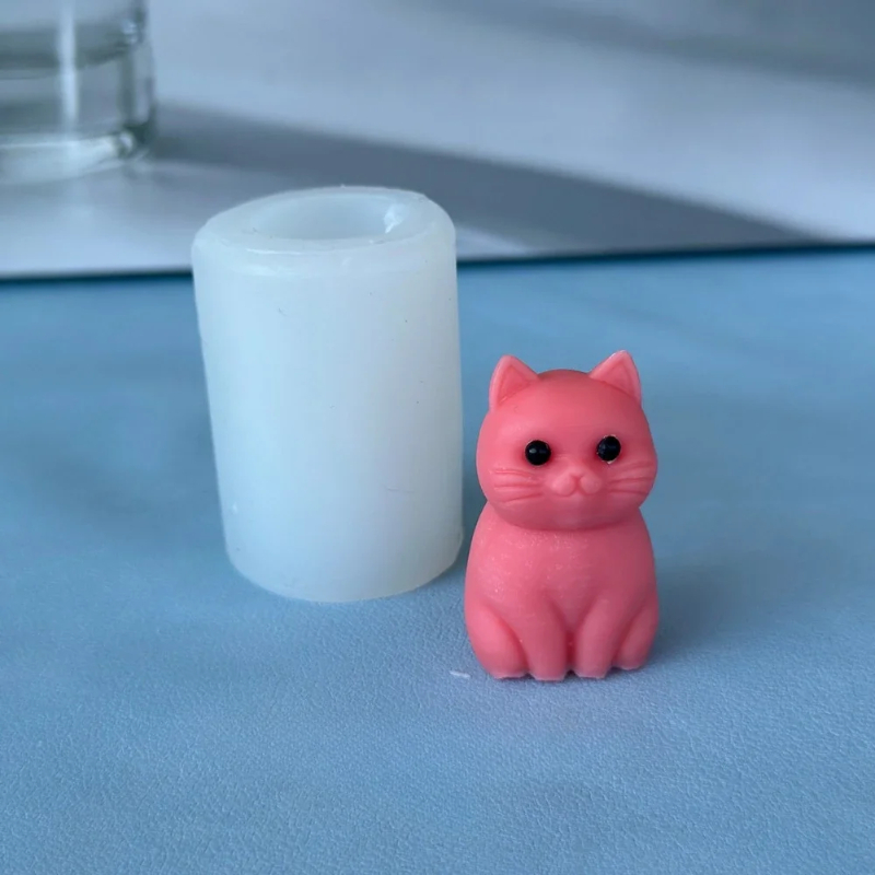 3D Fat Cat  Animal Silicone Ca – Soap Making Animal Fat recenzja i cena