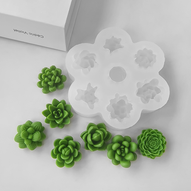 7 in1 Succulent Cactus Silicon – Soap Making Essentials recenzja i cena