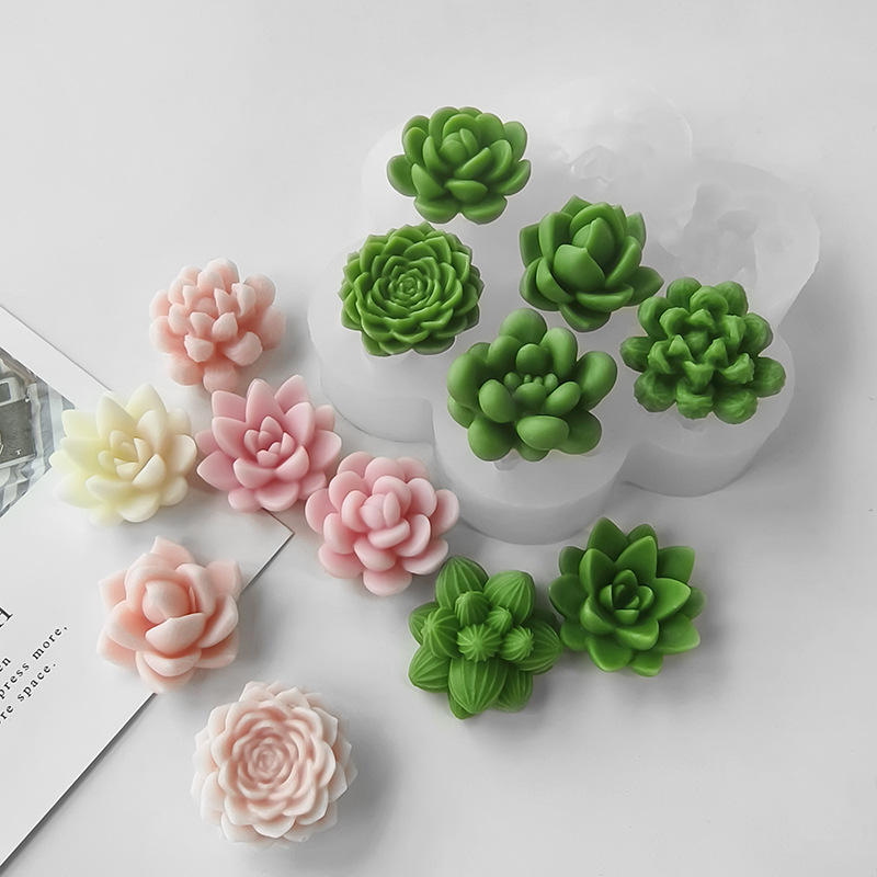 7 in1 Succulent Cactus Silicon – Soap Making Essentials recenzja i cena