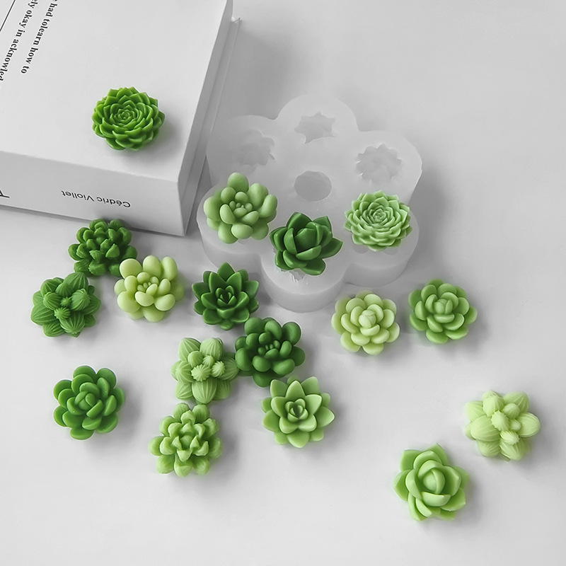 7 in1 Succulent Cactus Silicon – Soap Making Essentials recenzja i cena