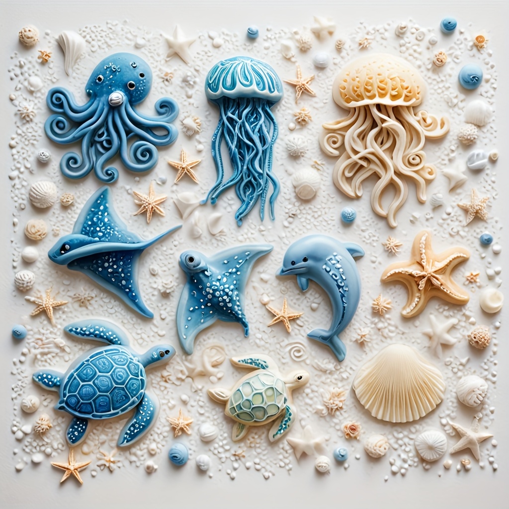 Sea Animal Silicone Mold Octop – Soap Making Lye recenzja i cena