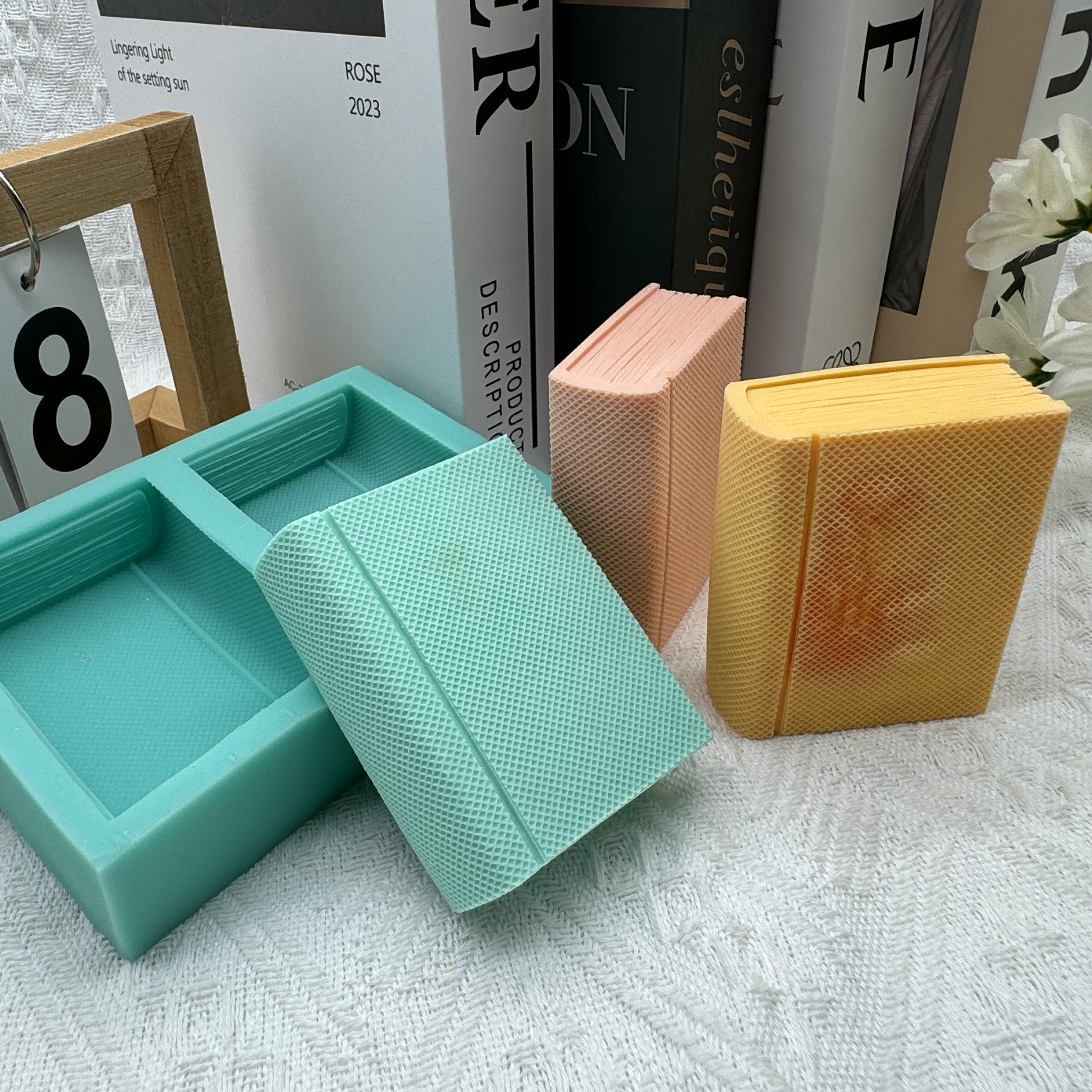 Two Book Silicone Soap Molds H – Soap Making Books recenzja i cena