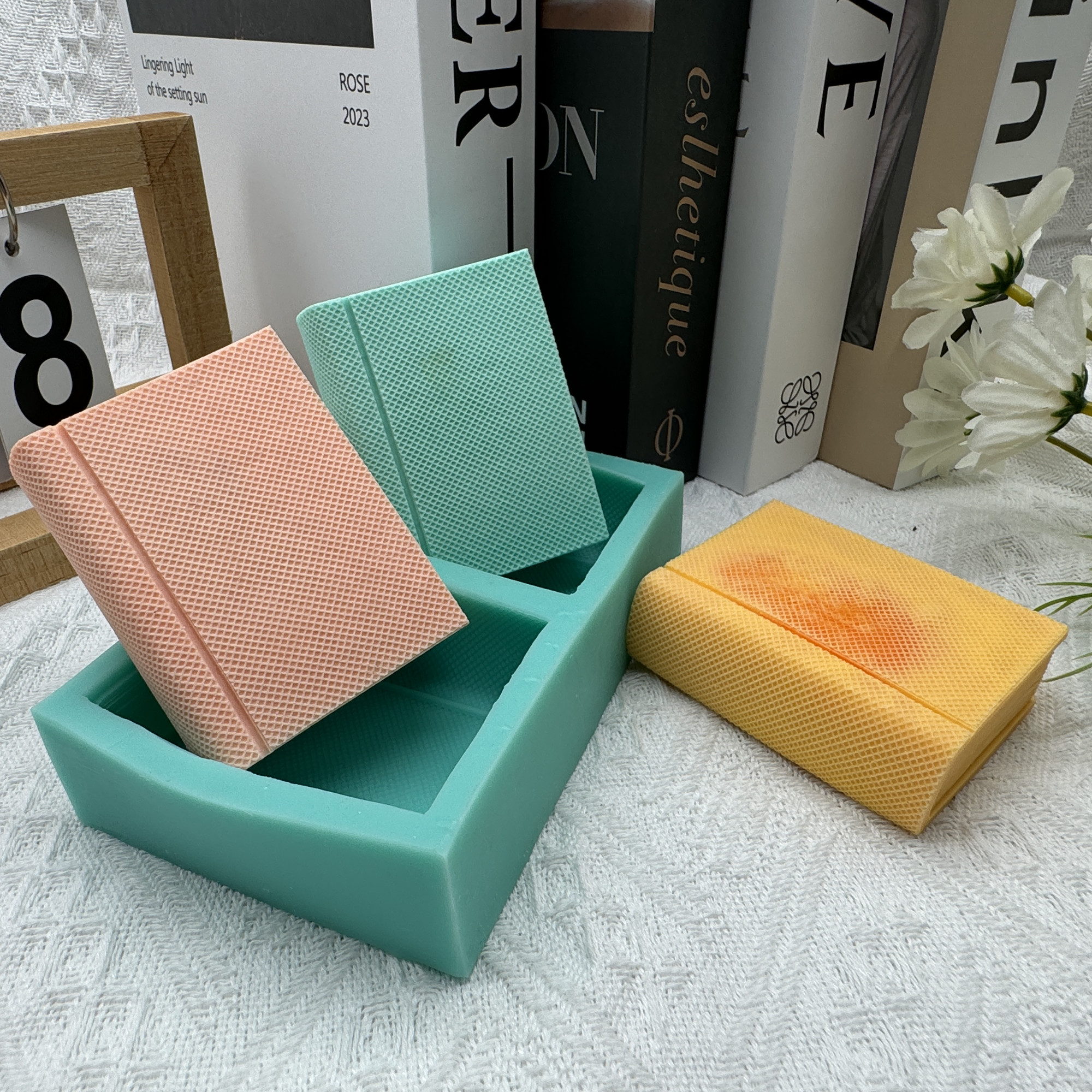 Two Book Silicone Soap Molds H – Soap Making Books recenzja i cena