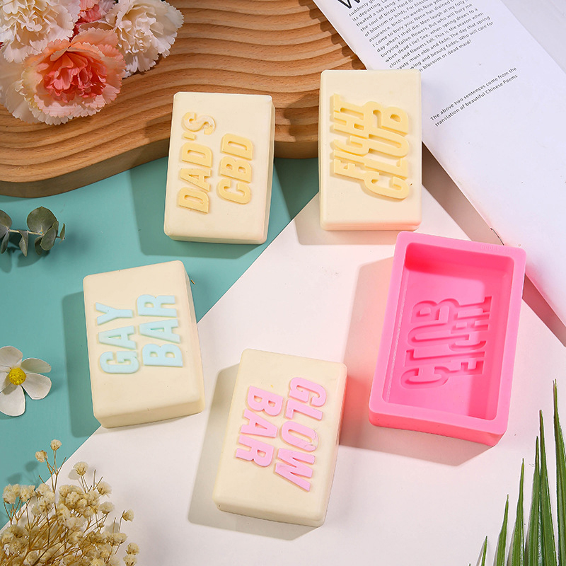 Fight Club Letters Soap Silico – Soap Making Accessories recenzja i cena