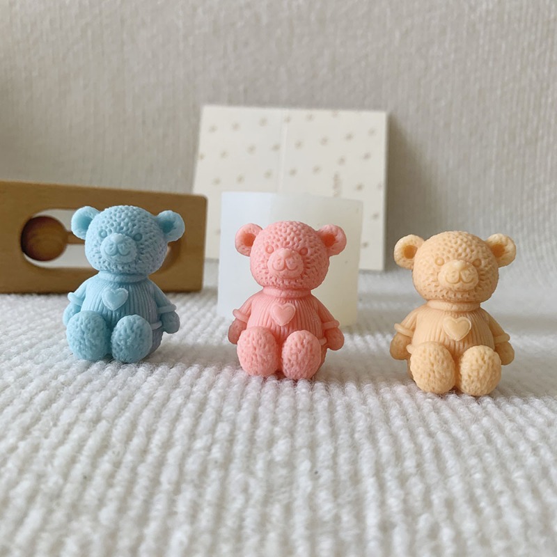 Mini Love Bear Candle Silicone – Soap Making Equipment For Beginners recenzja i cena