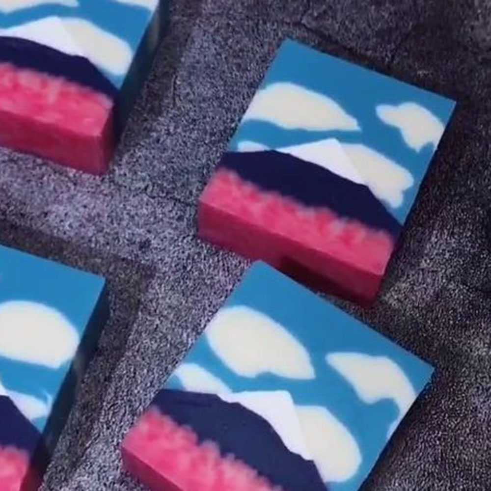 Moutain Pattern Scraper Rib So – Soap Making Hobby recenzja i cena