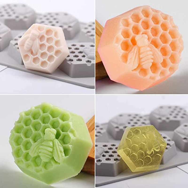 Honeycomb Soap Mold 3D Bumble  – Soap Making Lye recenzja i cena