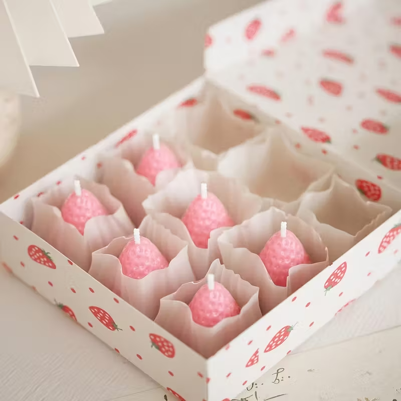 Strawberry Silicone Candle Mol – Soap Making Accessories recenzja i cena