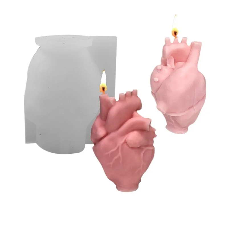 DIY Human Heart Silicone Candl – Soap Making Equipment For Beginners recenzja i cena