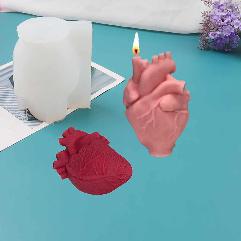 DIY Human Heart Silicone Candl – Soap Making Equipment For Beginners recenzja i cena