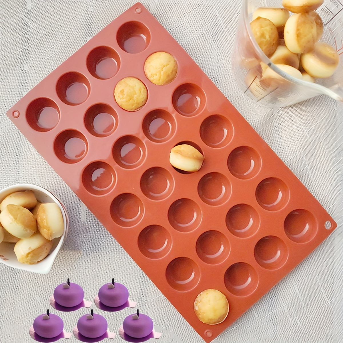 Silicone Cylinder Mold for Fre – Soap Making Accessories recenzja i cena