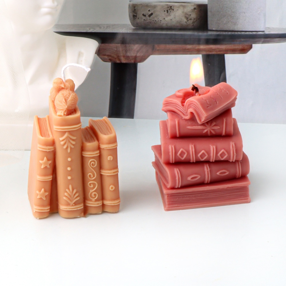 3D Books Silicone Candle Molds – Soap Making Books recenzja i cena