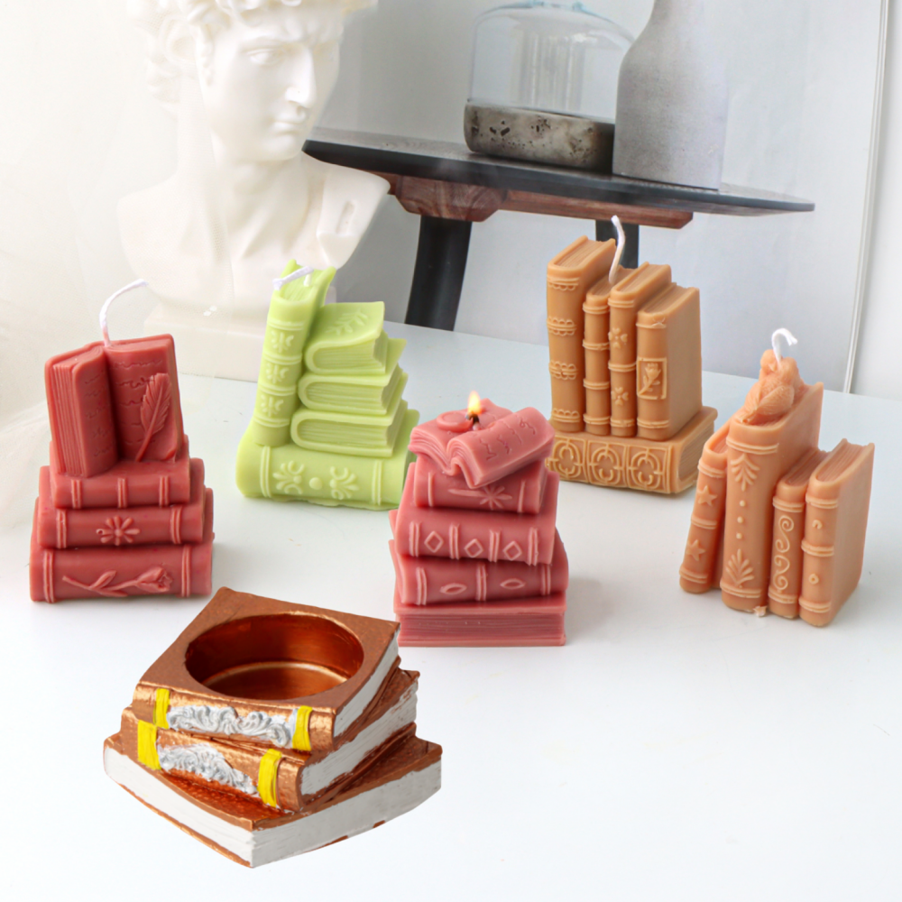 3D Books Silicone Candle Molds – Soap Making Books recenzja i cena