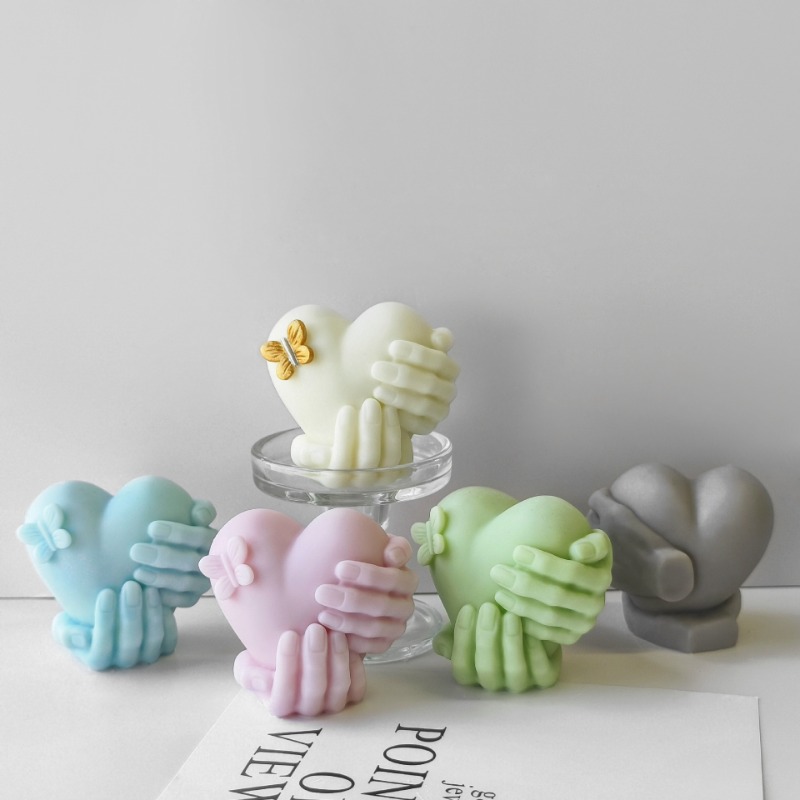 Hand Hold Love Silicone Candle – Soap Making Equipment For Beginners recenzja i cena