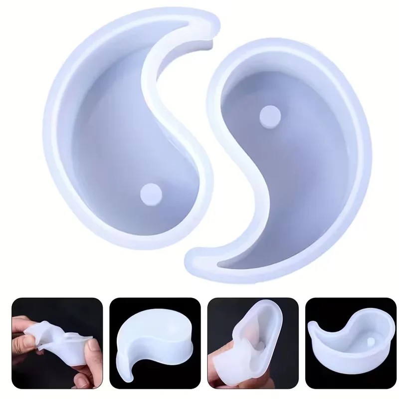 2pcs Yin Yang Tai Chi Round Si – Soap Making Books recenzja i cena