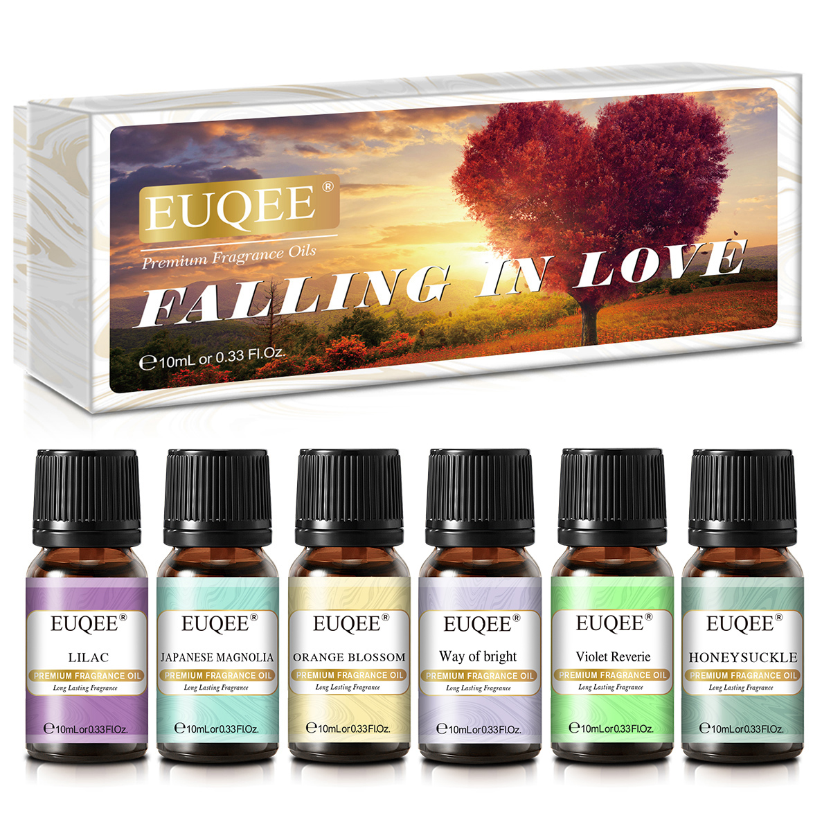 EUQEE 6pcs Fragrance Oils Set  – Soap Making Books recenzja i cena