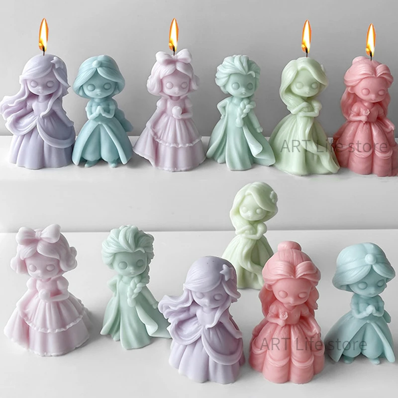 6 Princess Doll Silicone Candl – Soap Making Equipment For Beginners recenzja i cena