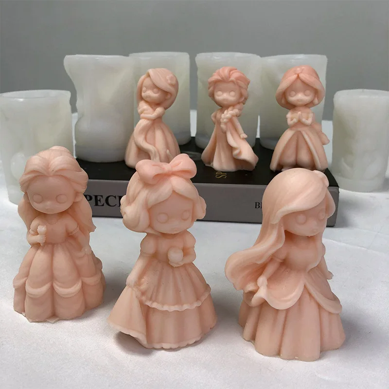 6 Princess Doll Silicone Candl – Soap Making Equipment For Beginners recenzja i cena