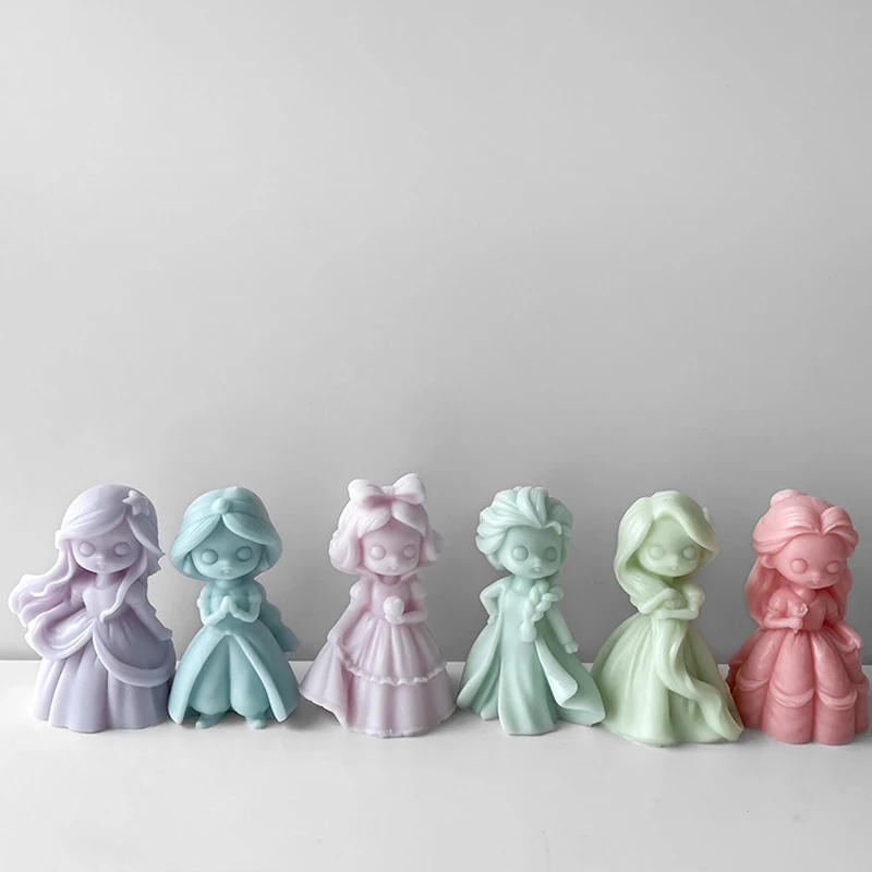 6 Princess Doll Silicone Candl – Soap Making Equipment For Beginners recenzja i cena