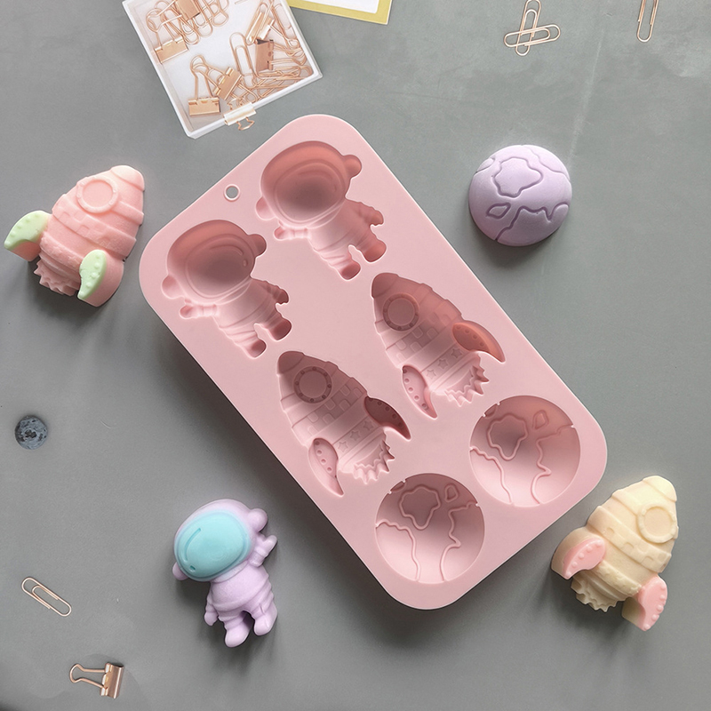 6-hole Cartoon Astronaut Rocke – Soap Making Accessories recenzja i cena