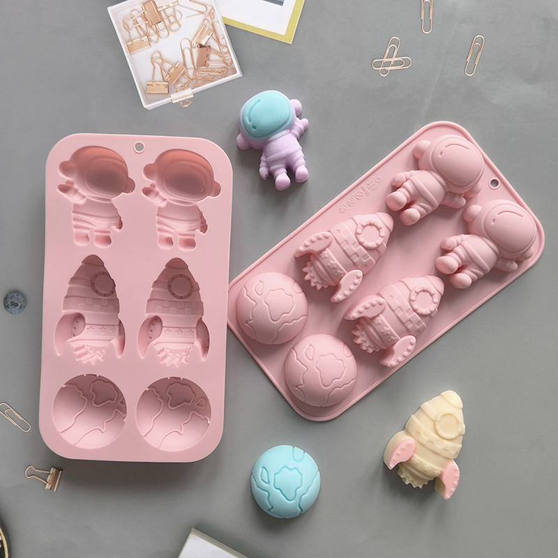 6-hole Cartoon Astronaut Rocke – Soap Making Accessories recenzja i cena