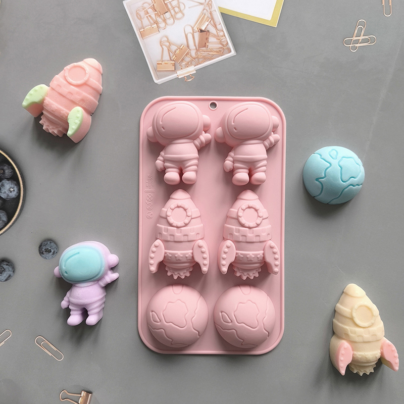 6-hole Cartoon Astronaut Rocke – Soap Making Accessories recenzja i cena