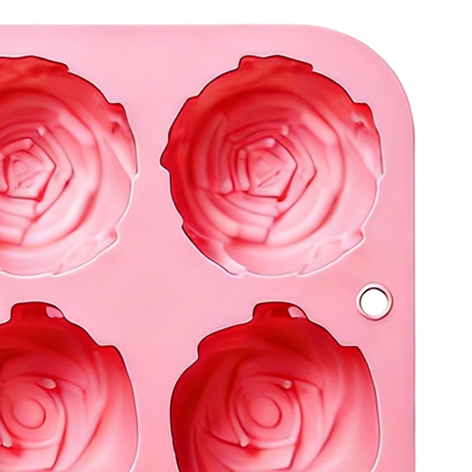 8 Holes Rose Flower Silicone M – Soap Making Accessories recenzja i cena
