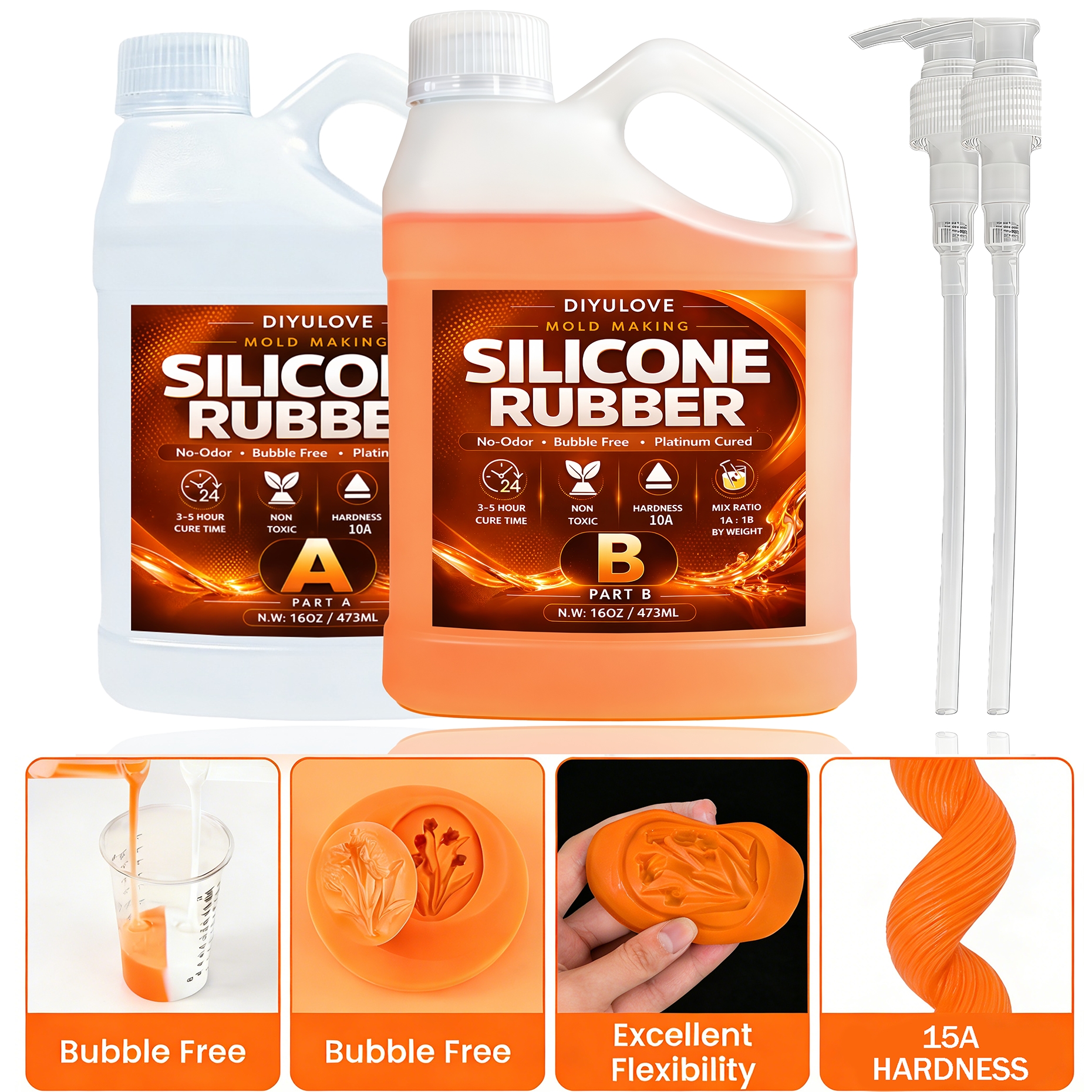 Liquid Silicone Rubber Kit,Hig – Soap Making Essentials recenzja i cena