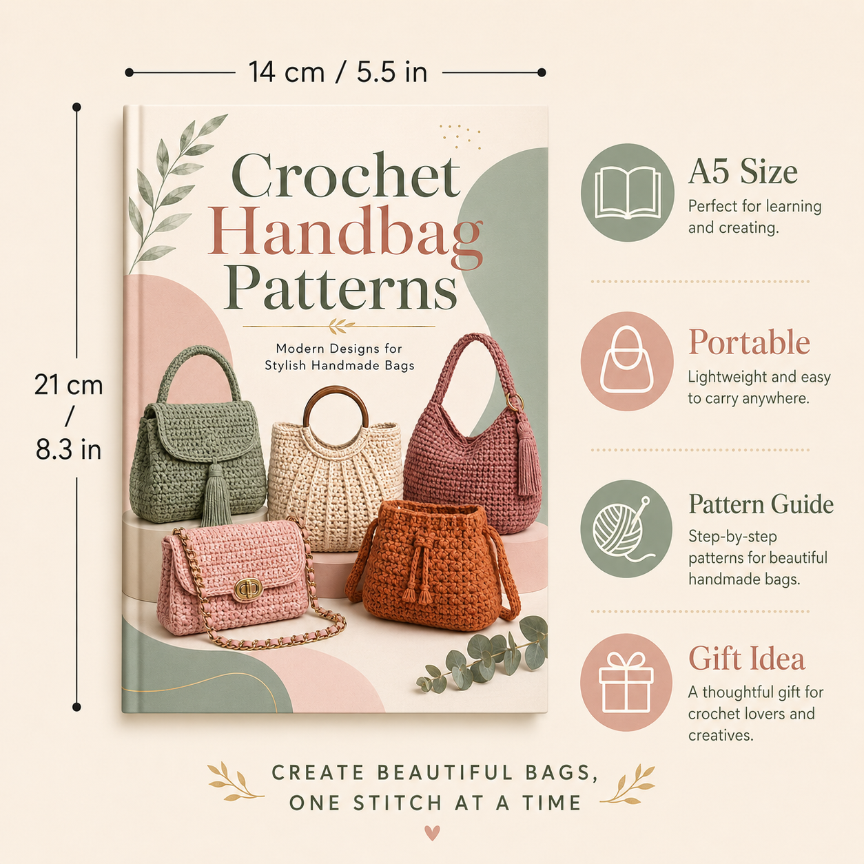 Crochet Handbag Patterns Book  – Soap Making Books recenzja i cena