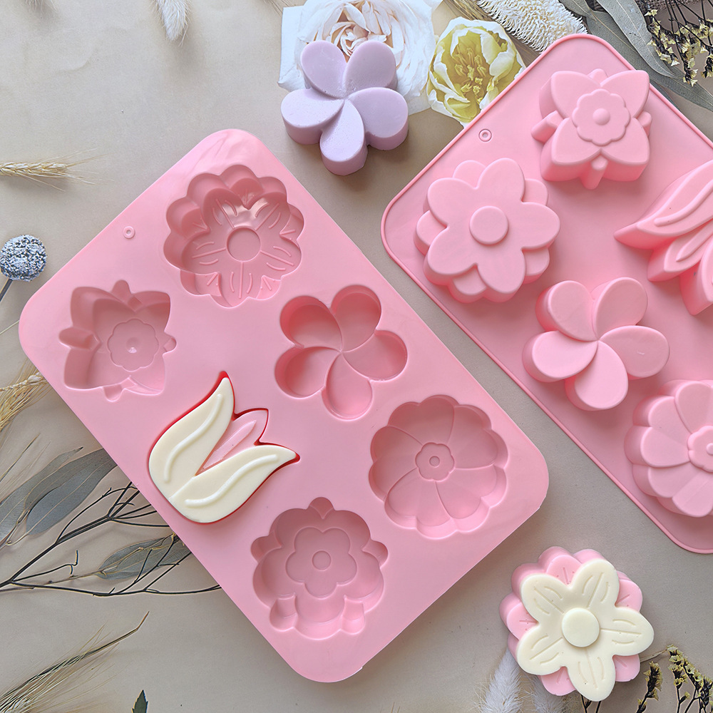 kinds Flower Silicone Molds Di – Soap Making Accessories recenzja i cena