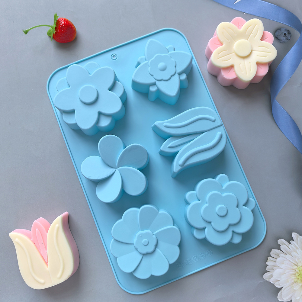 kinds Flower Silicone Molds Di – Soap Making Accessories recenzja i cena