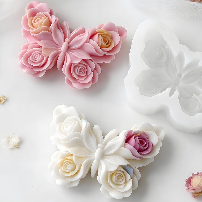 DIY Rose Butterfly Form Silico – Soap Making Essentials recenzja i cena