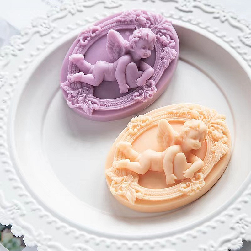 3D Angel Kids Shaped Silicone  – Soap Making Lye recenzja i cena