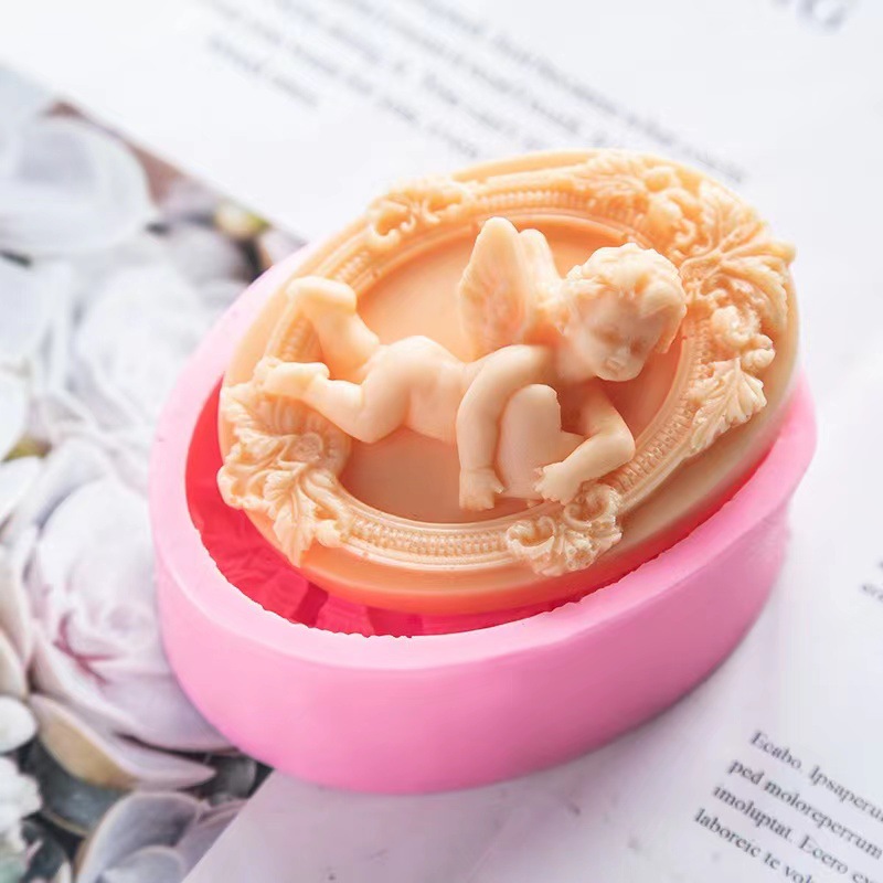 3D Angel Kids Shaped Silicone  – Soap Making Lye recenzja i cena