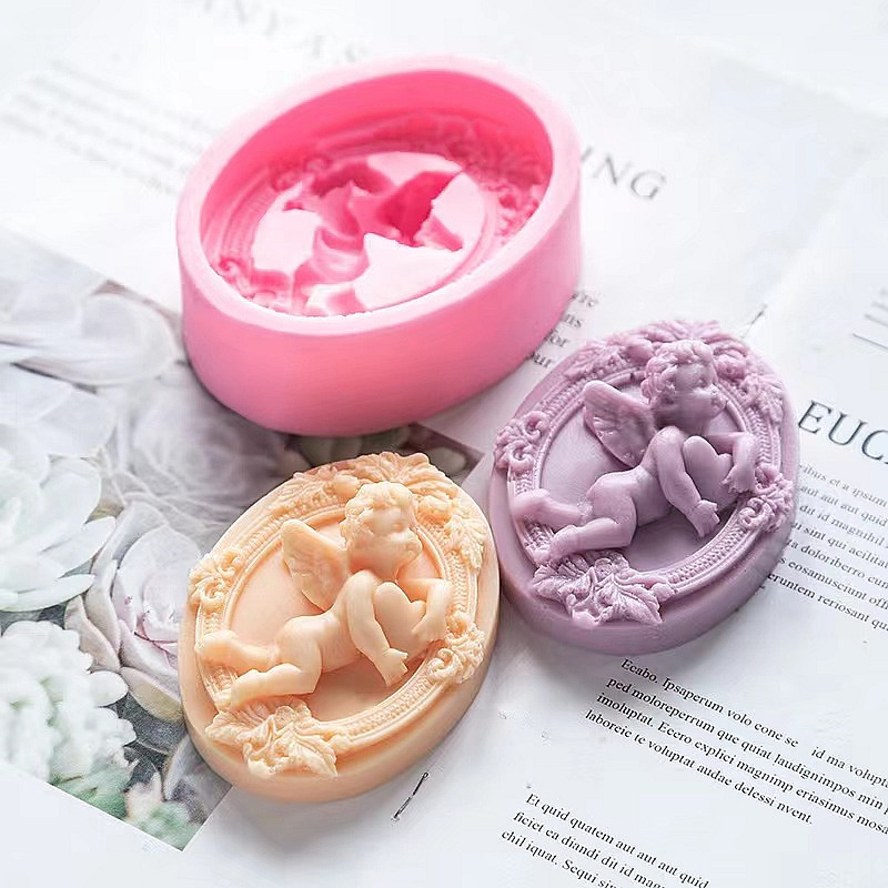 3D Angel Kids Shaped Silicone  – Soap Making Lye recenzja i cena