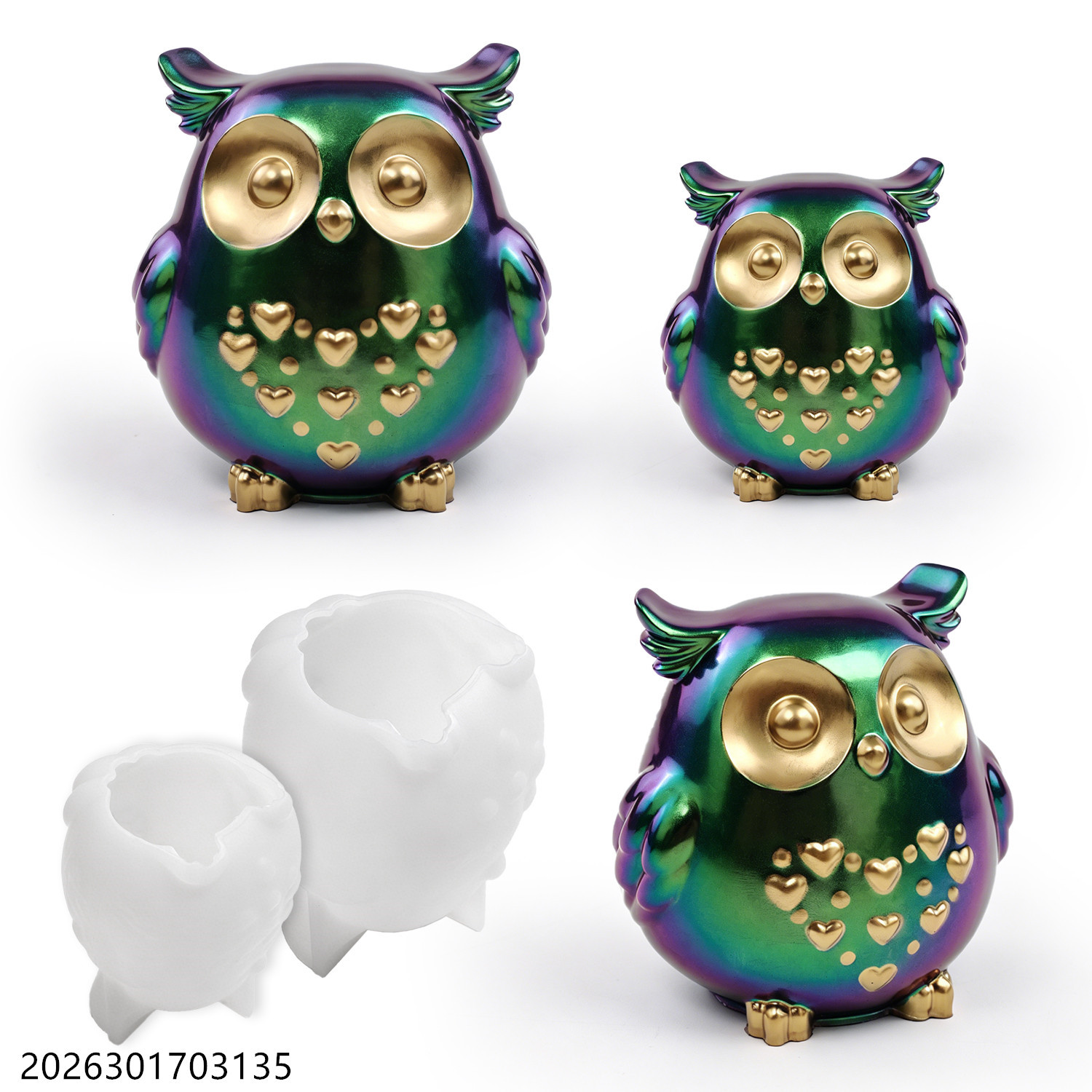 Owl Silicone Mold 3D Bird Shap – Soap Making Accessories recenzja i cena