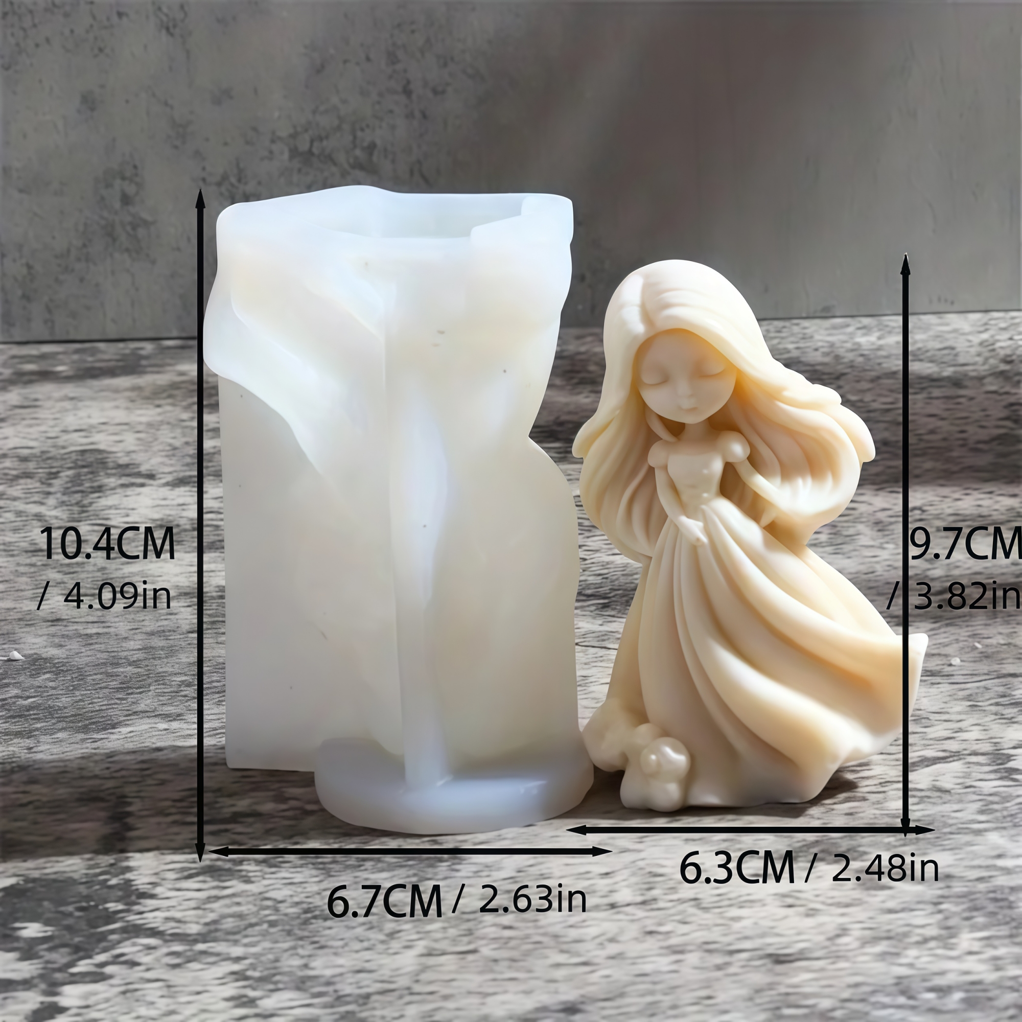 3D Sweet Princess Doll Silicon – Soap Making Equipment For Beginners recenzja i cena