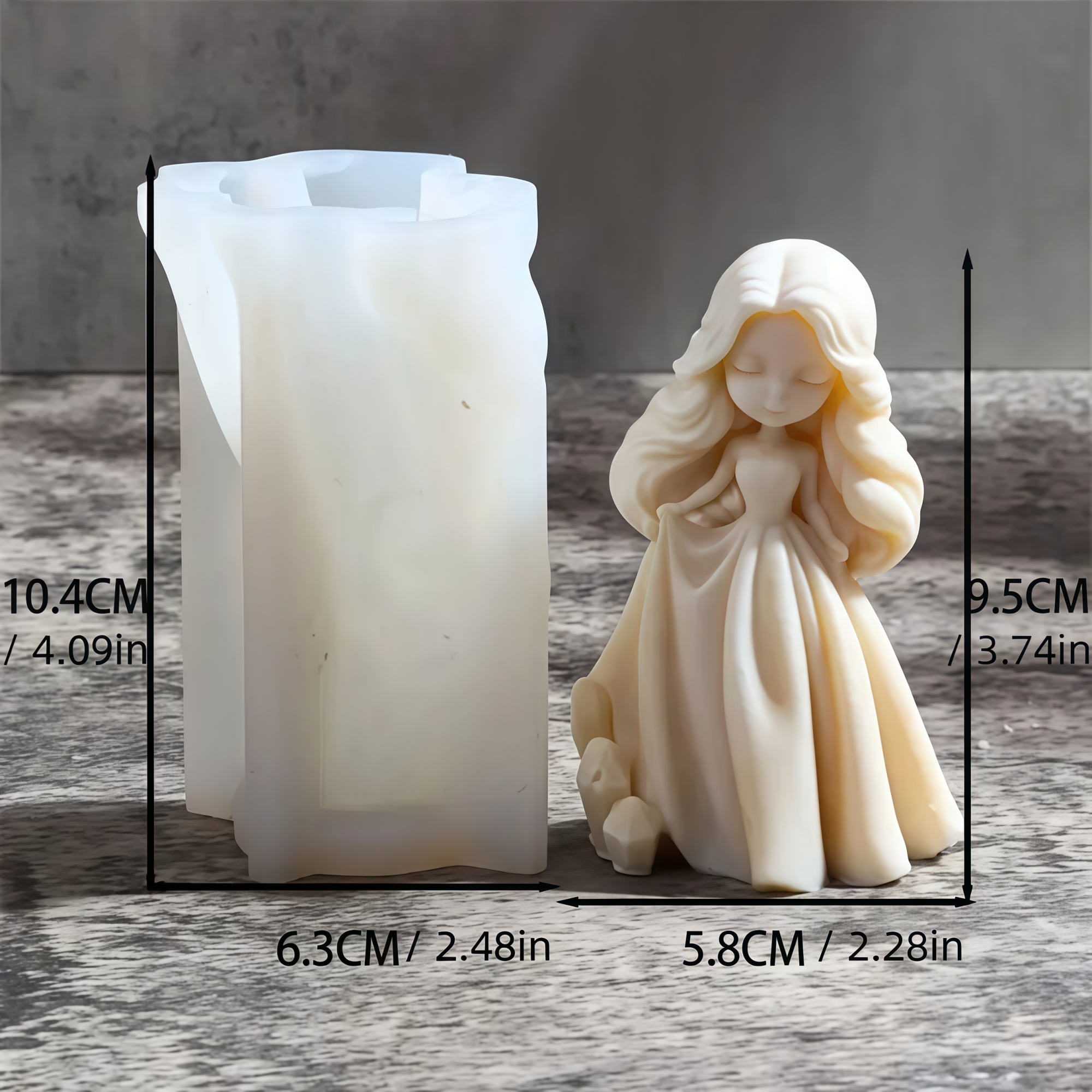 3D Sweet Princess Doll Silicon – Soap Making Equipment For Beginners recenzja i cena