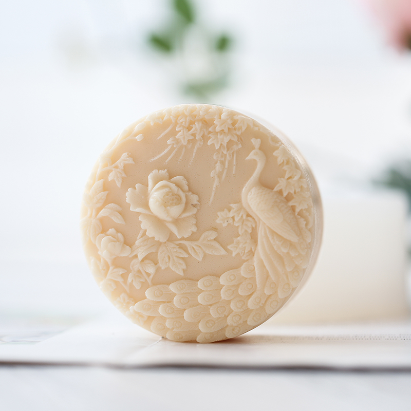 Peacock Flower Pattern Silicon – Soap Making Accessories recenzja i cena