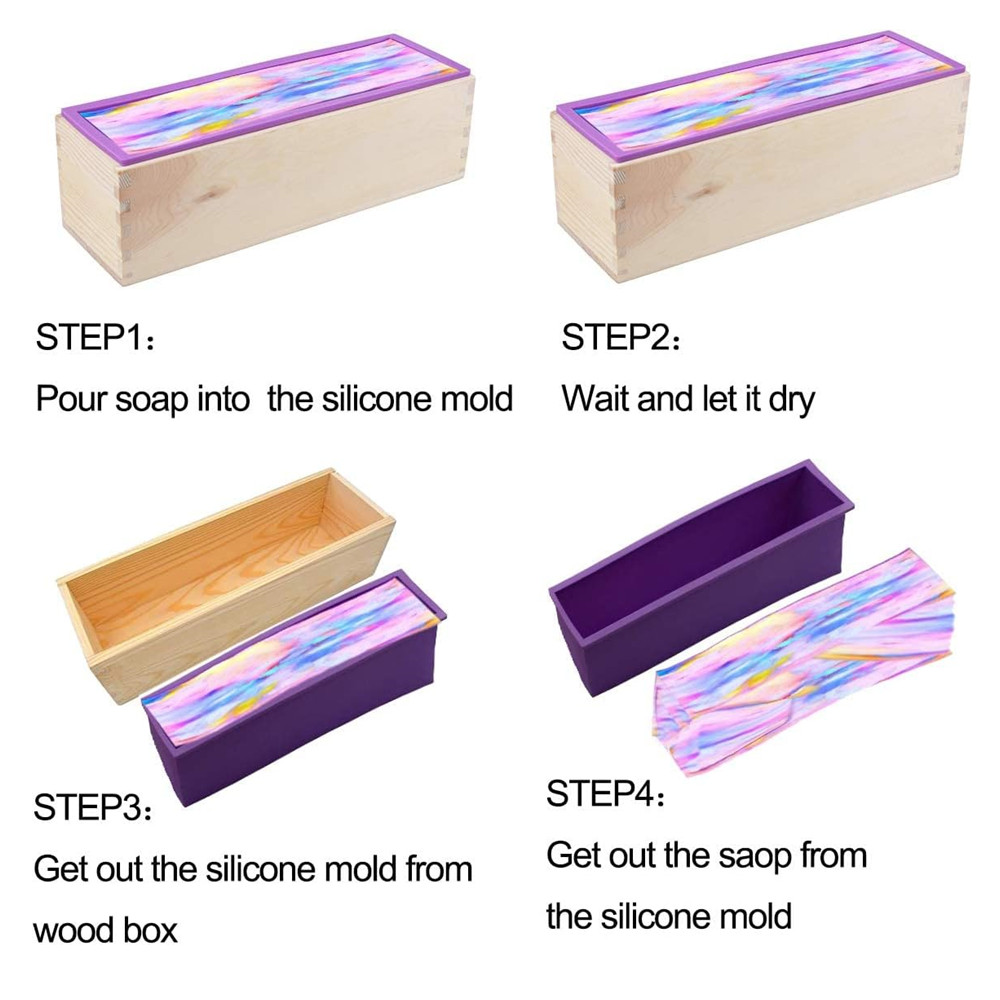 1.2L Silicone Soap Molds Kit 4 – Soap Making Books recenzja i cena