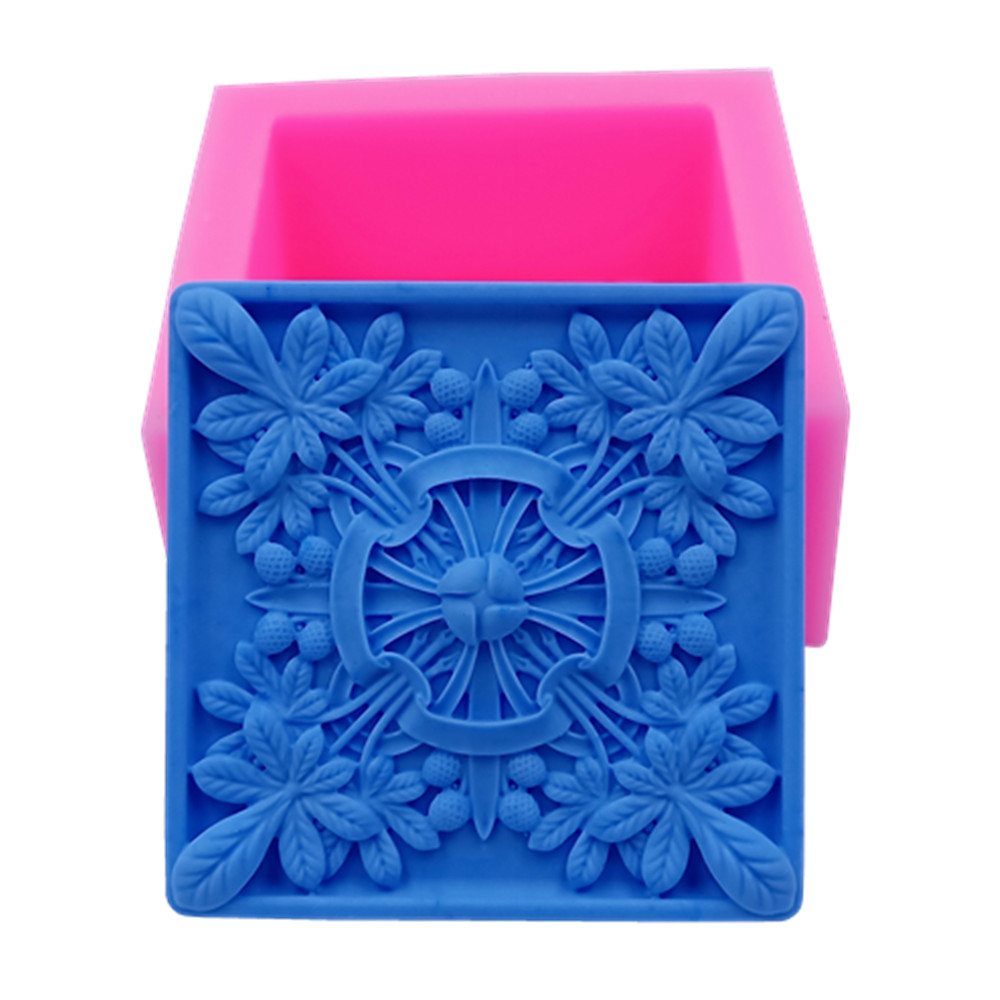 Square Design Soap Molds Flowe – Soap Making Lye recenzja i cena