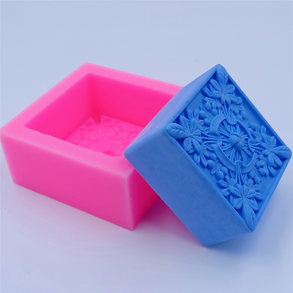 Square Design Soap Molds Flowe – Soap Making Lye recenzja i cena