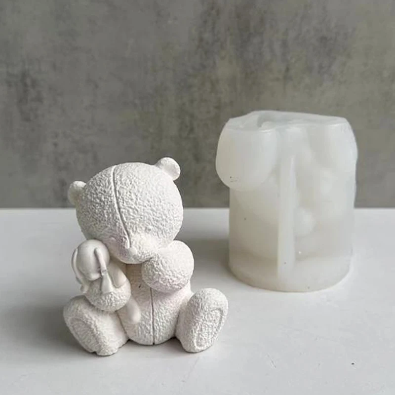 Woven Bear Candle Silicone Mol – Soap Making Equipment For Beginners recenzja i cena