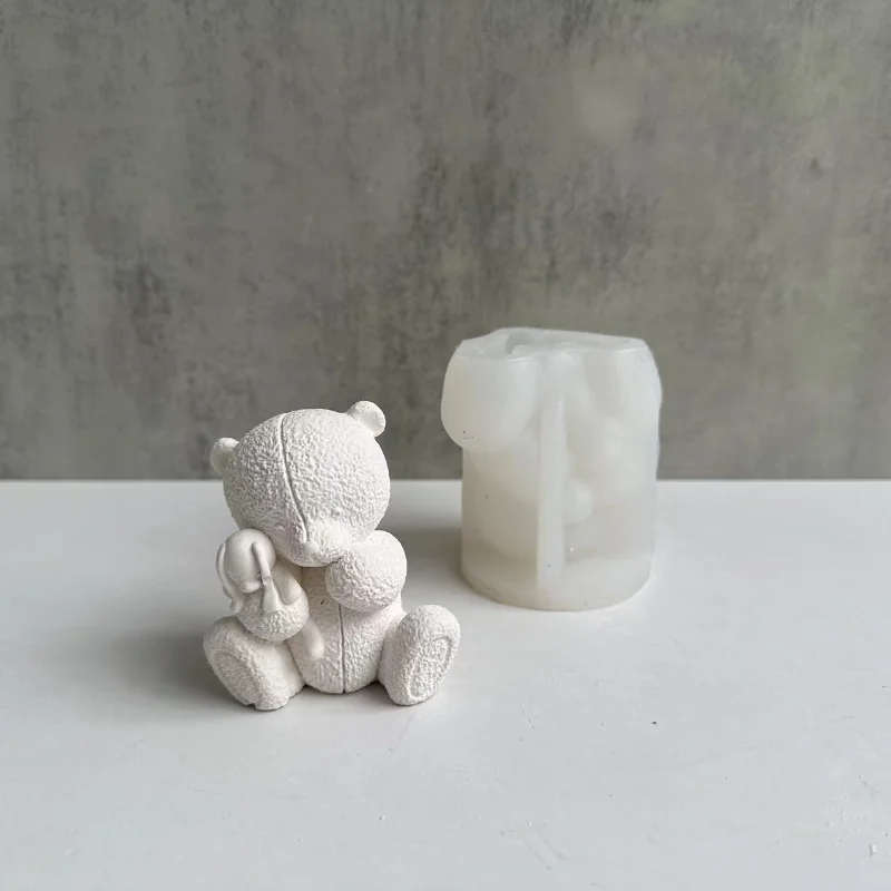Woven Bear Candle Silicone Mol – Soap Making Equipment For Beginners recenzja i cena