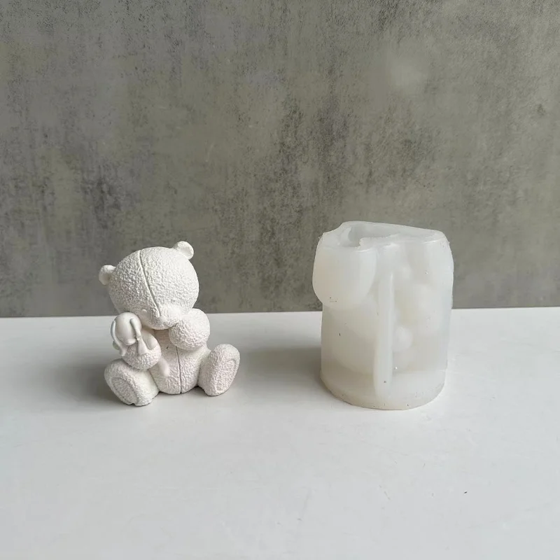 Woven Bear Candle Silicone Mol – Soap Making Equipment For Beginners recenzja i cena