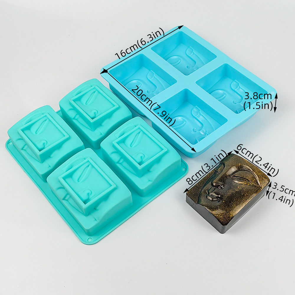 4 Holes Buddha Portrait Soap M – Soap Making Lye recenzja i cena