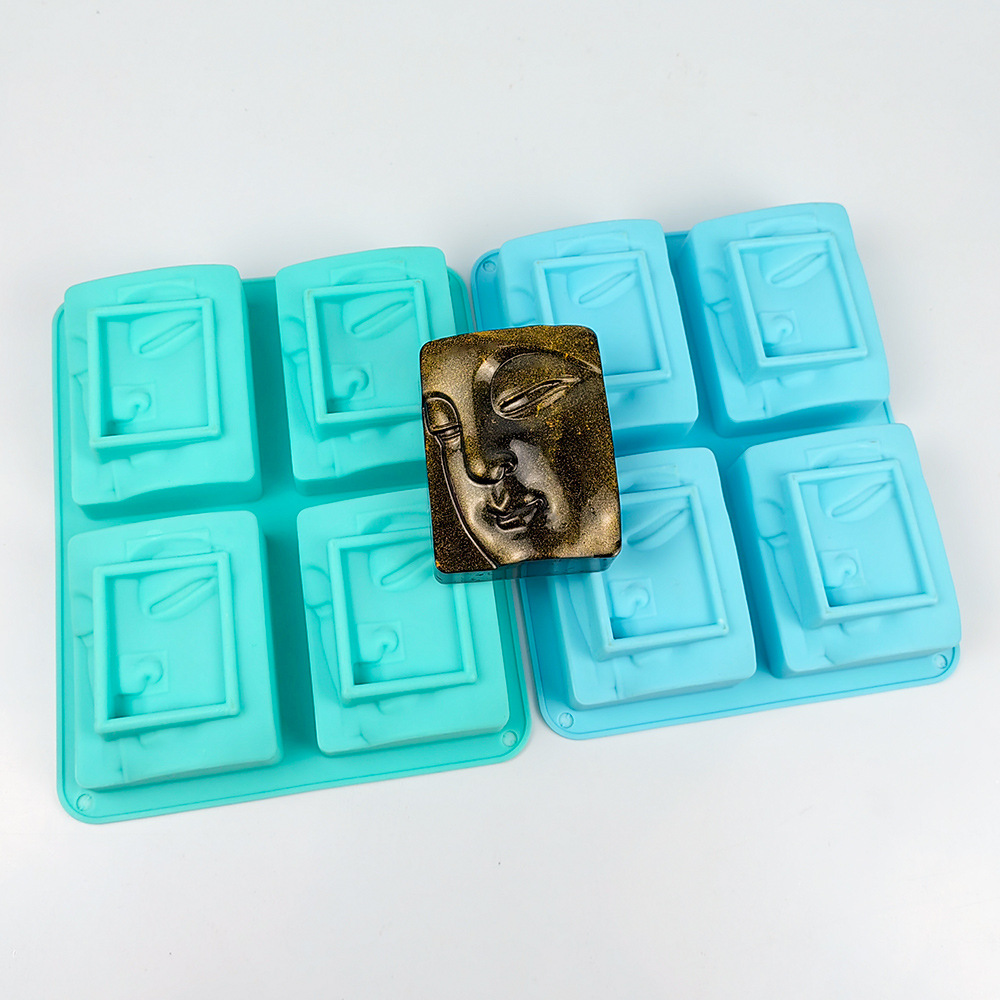 4 Holes Buddha Portrait Soap M – Soap Making Lye recenzja i cena